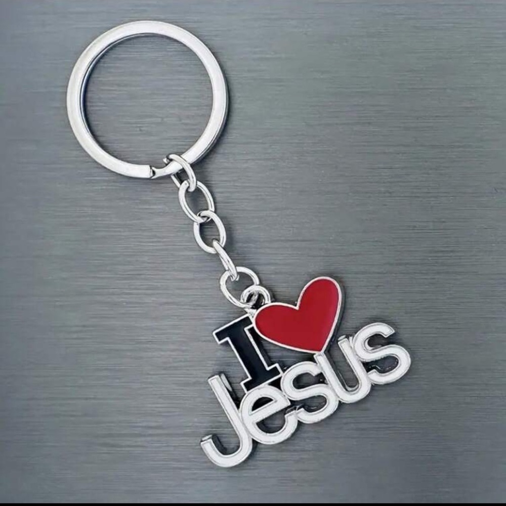 I ❤️ Jesus Keychain 3 pack
